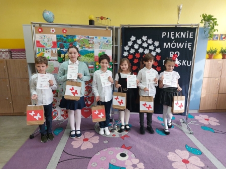 '' Pięknie mówię po polsku''- szkolny konkurs dla klas I-III