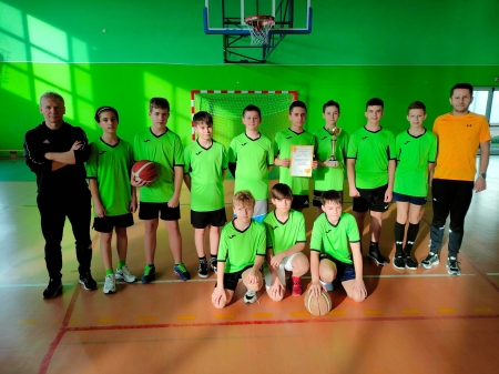 Mistrzostwa Powiatu Mławskiego w mini koszykówce chłopców
