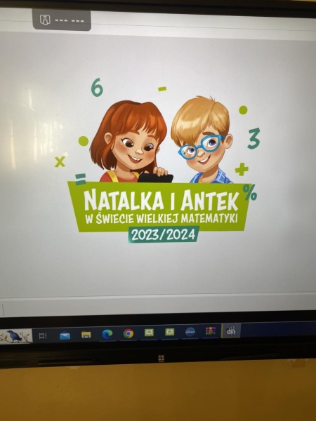 Ogólnopolski Projekt Matematyczny pt.:,, Natalka i Antek w świecie wielkiej matematyki”,