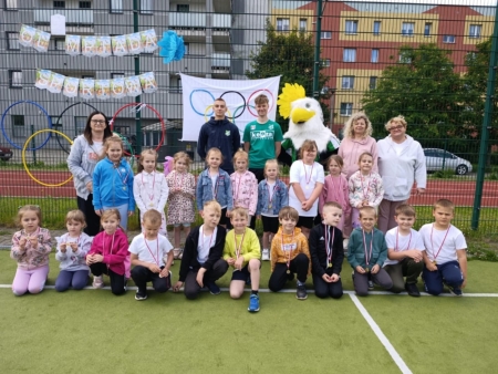 Olimpiada sportowa w MPS Nr 3 w Mławie