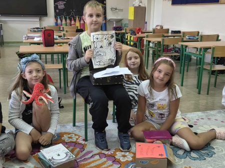 Wakacyjne wspomnienia w klasie IIa