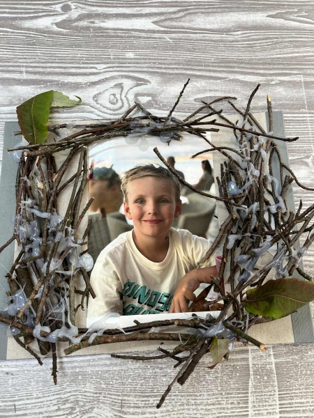 Kreatywnie i pomysłowo. Ramki wykonane przez uczniów klasy IVa i IVc na lekcjach...