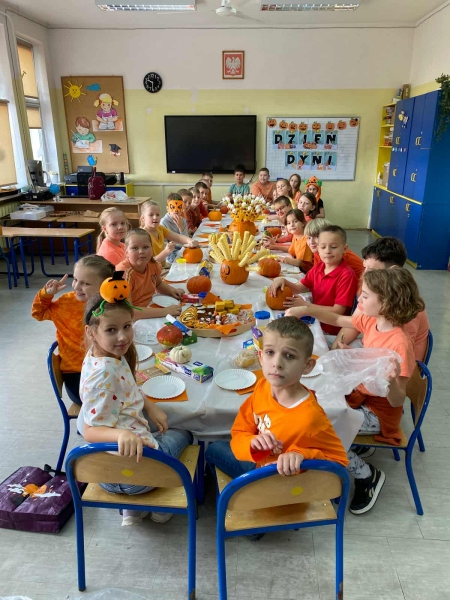 Barwne Święto Dyni w klasie III a