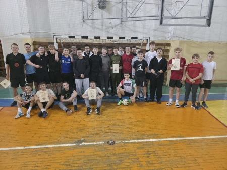 MISTRZEM SZKOŁY w halowej piłce nożnej