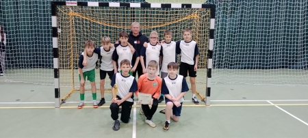 W dniu 15-12-2025  odbył się finał mistrzostw powiatu w halowej piłce nożnej chłopców klas V–VI