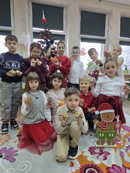 Wigilijne spotkanie w klasie II a