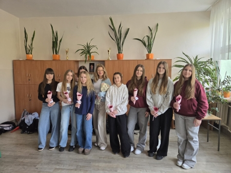 Dzień Kobiet w klasie VI c