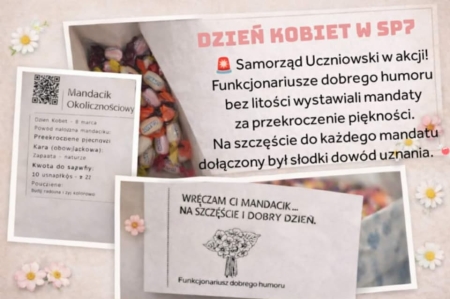 W piątek Samorząd Uczniowski przeprowadził w naszej szkole wyjątkową akcję.