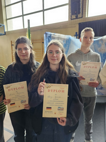 Serdecznie gratulujemy uczniom naszej szkoły...