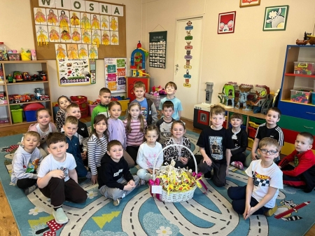 Zajączek Wielkanocny w MPS nr 3 w Mławie