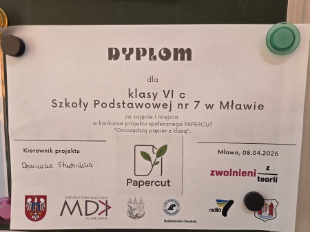 Oszczędzaj papier z klasą