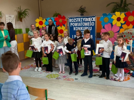  Rozstrzygnięcie Powiatowego Konkursu Czytania ze Zrozumieniem pod hasłem „Czytam i rozumi