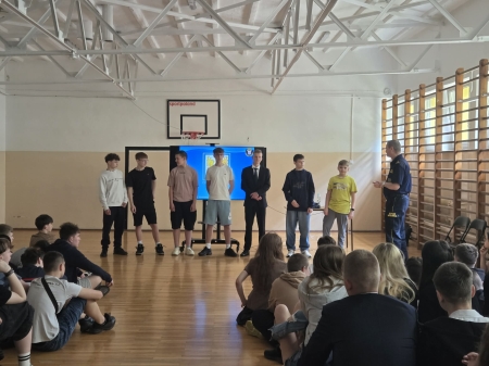 Spotkanie z przedstawicielami Straży Miejskiej