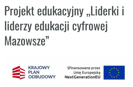 Liderki i liderzy przedszkolnej edukacji cyfrowej Mazowsze