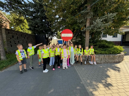 9 września 2026 r. uczniowie klasy Ia ,wraz z wychowawcą, uczestniczyli w spacerze edukacy