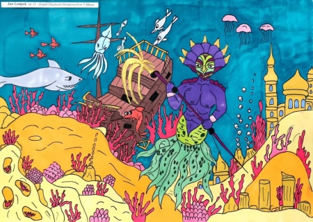Ogólnopolski XXVI konkurs plastyczny '' Życie bajką jest - Podwodny świat ''